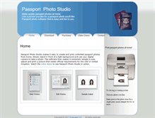 Tablet Screenshot of passportphotostudio.com